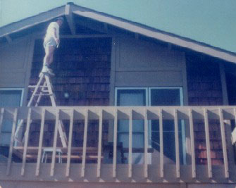 dad workin' on the house